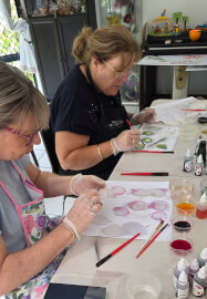 Silk Rose Workshop in Japanese Flower-Making Techniques