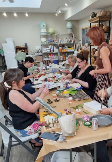 Silk Rose Workshop in Japanese Flower-Making Techniques