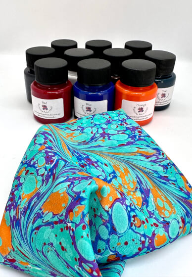 Silk Scarf Marbling Workshop