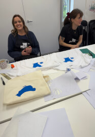 Silk Screen Printmaking Class