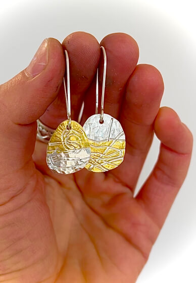 Silver and Gold Earring Workshop for Beginners