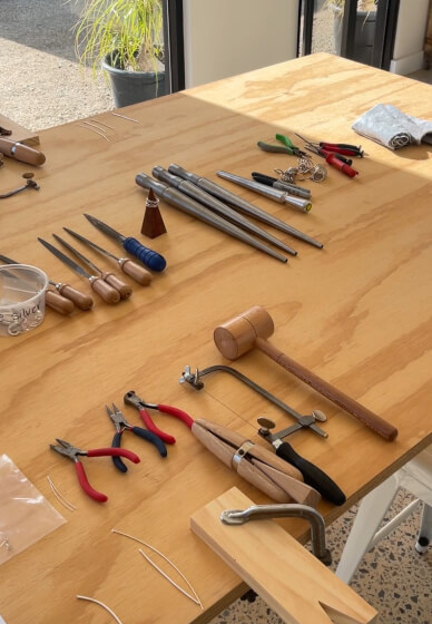 Silver and Gold Earring Workshop for Beginners