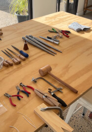 Silver and Gold Earring Workshop for Beginners