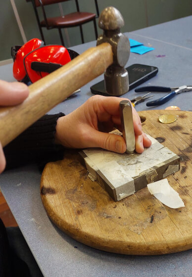 Silver Initial Ring Class - Suitable for Teens and Adults