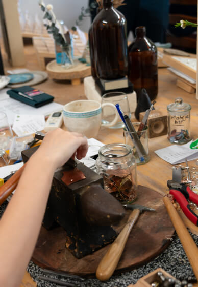 Silver Initial Ring Class - Suitable for Teens and Adults