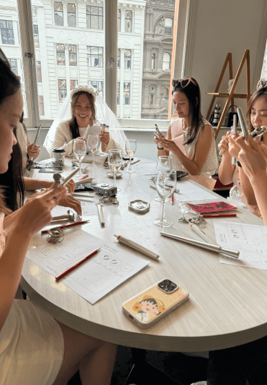 Silver Letter Ring Workshop