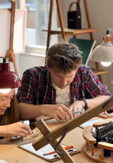 Silver Letter Ring Workshop