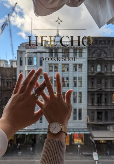 Silver Letter Ring Workshop