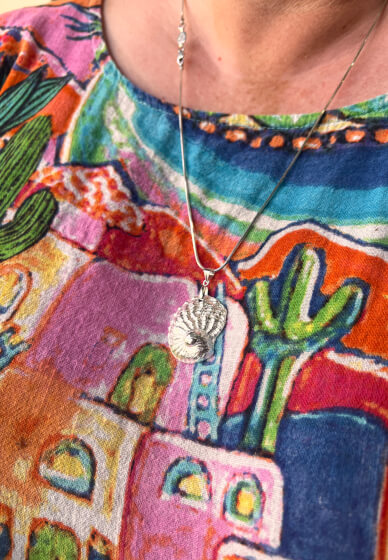 Silver Pendant or Earrings Workshop: Casting Nature Into Silver