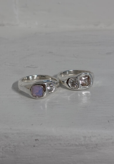 Silver Ring Making Class with Gemstones: Wax Carving