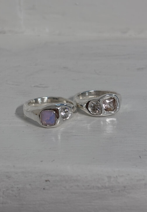 Silver Ring Making Class with Gemstones: Wax Carving