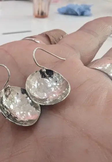 Silversmithing Class for Beginners: Earrings