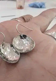 Silversmithing Class for Beginners: Earrings