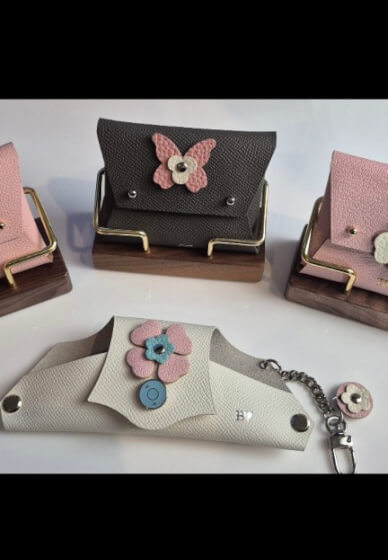 Simple and Easy Leather Craft Class: No Stitching Required