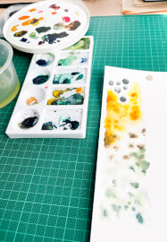 Simple Silk Painting Workshop for Beginners