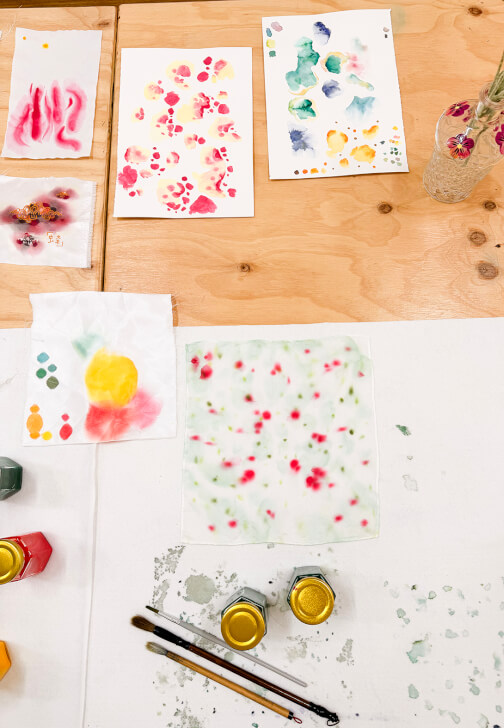 Simple Silk Painting Workshop for Beginners