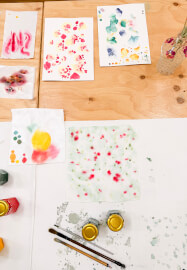 Simple Silk Painting Workshop for Beginners