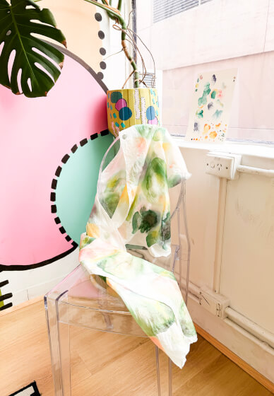 Simple Silk Painting Workshop for Beginners