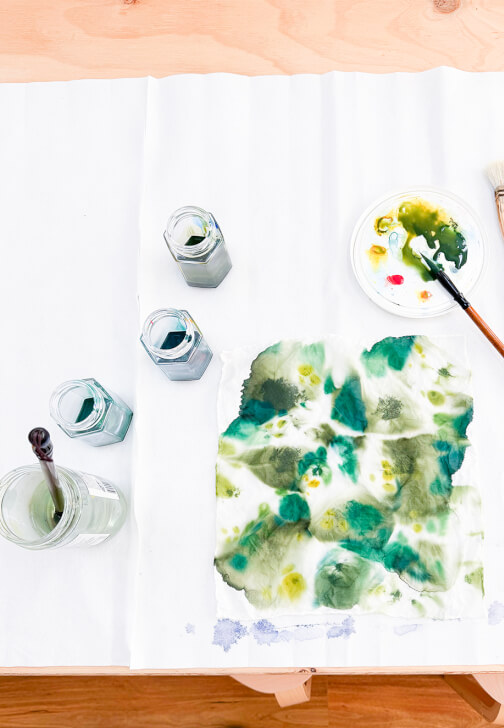 Simple Silk Painting Workshop for Beginners