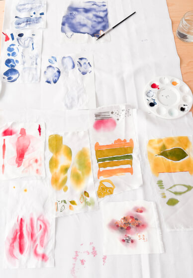 Simple Silk Painting Workshop for Beginners