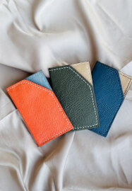 Single-Layer Leather Cardholder Making Workshop