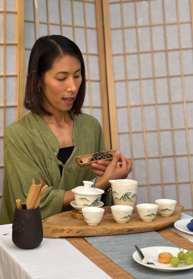 Sip and Create: A Mindful Tea Ceremony Experience