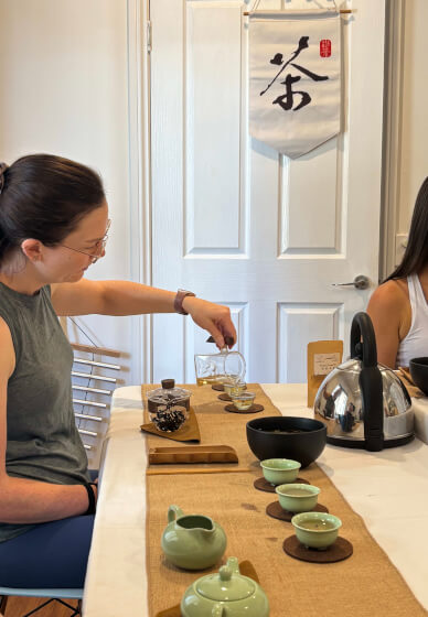 Sip and Create: A Mindful Tea Ceremony Experience