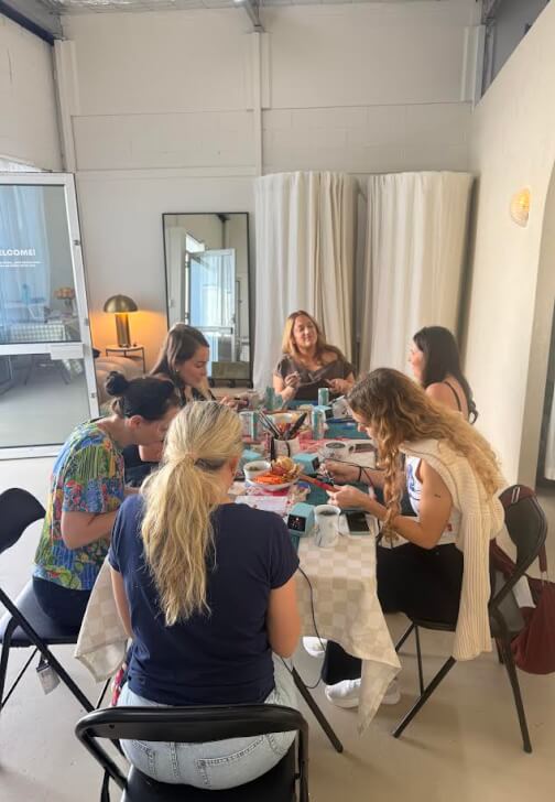 Sip and Jewellery Making Workshop