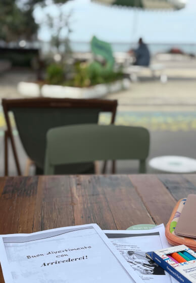 Sip and Learn Italian Class