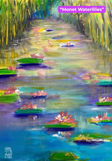 Sip and Paint at Home: Acrylic Painting