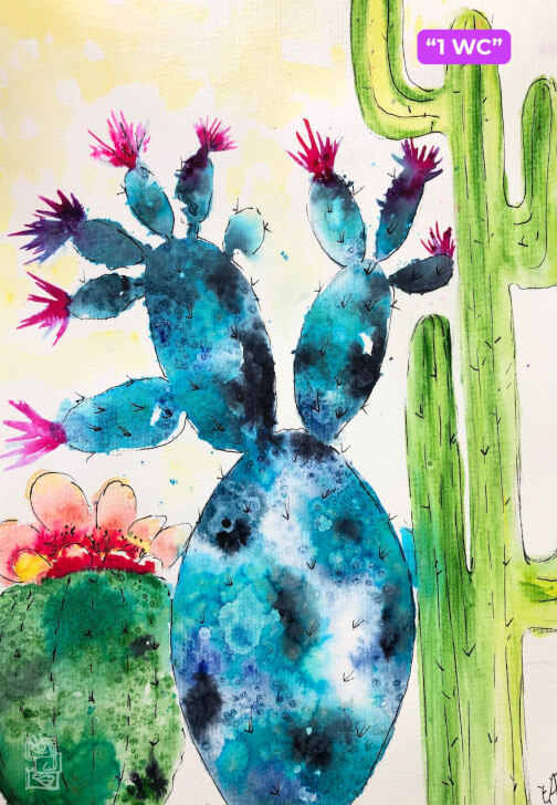Sip and Paint at Home: Watercolour Painting