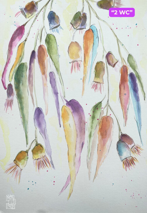 Sip and Paint at Home: Watercolour Painting