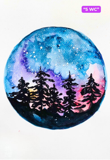 Sip and Paint at Home: Watercolour Painting