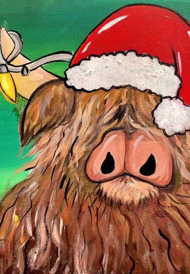 Sip and Paint Class with Bottomless Pizza