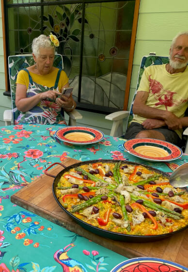 Sip and Paint Class with Paella: The Lotus Pond