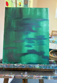Sip and Paint Class with Paella: The Lotus Pond