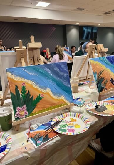 Sip and Paint Party Workshop