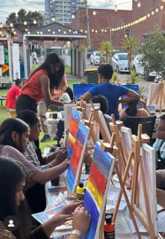 Sip and Paint Party Workshop