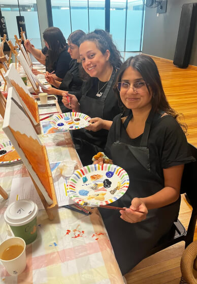 Sip and Paint Party Workshop