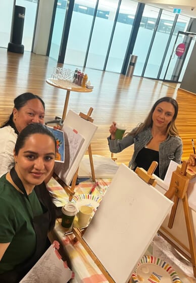 Sip and Paint Party Workshop