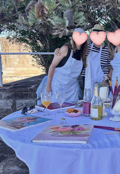Sip and Paint Your Emotions Class