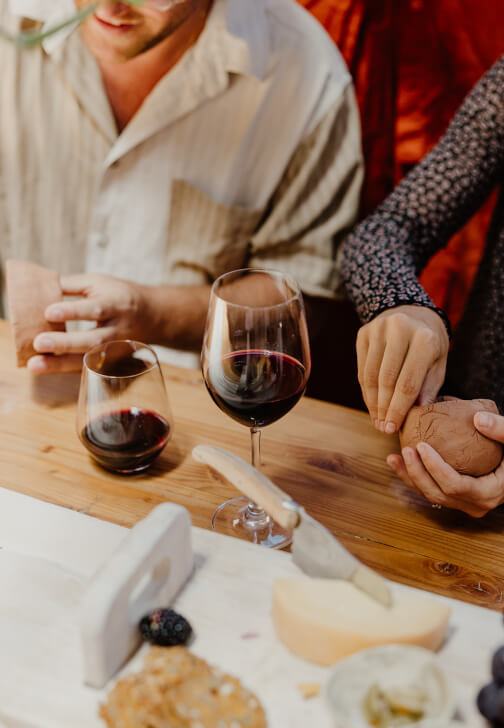 Sip and Sculpt: A Curated Pottery Experience