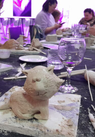 Sip and Sculpt Class: Make a Ceramic Pet Sculpture