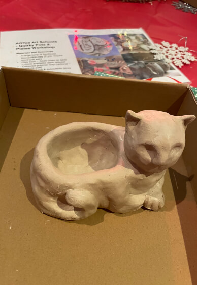 Sip and Sculpt Class: Make a Ceramic Pet Sculpture