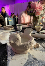 Sip and Sculpt Class: Quirky Pots and Plates - Little Ginger