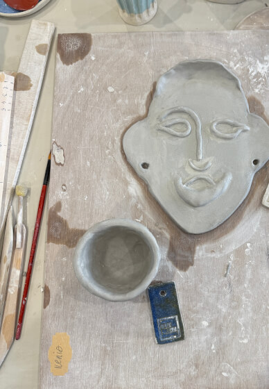 Sip and Sculpt Pottery Class