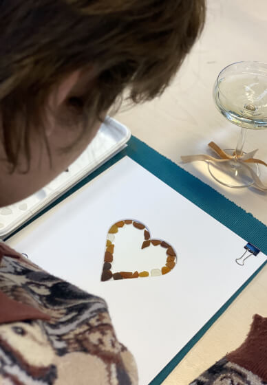 Sip and Sea Glass Jewellery or Artwork Workshop