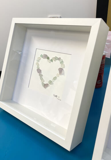 Sip and Sea Glass Jewellery or Artwork Workshop