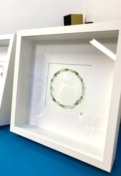 Sip and Sea Glass Jewellery or Artwork Workshop