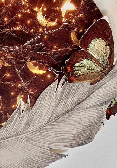 Sip and Snip Collage Workshop (at Montsalvat Arts, Eltham)